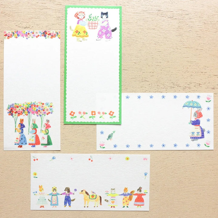 Aiko Fukawa Memo Pad - Jardin