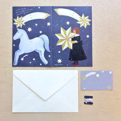 Nishi Shuku Mobile Card - Shooting Star