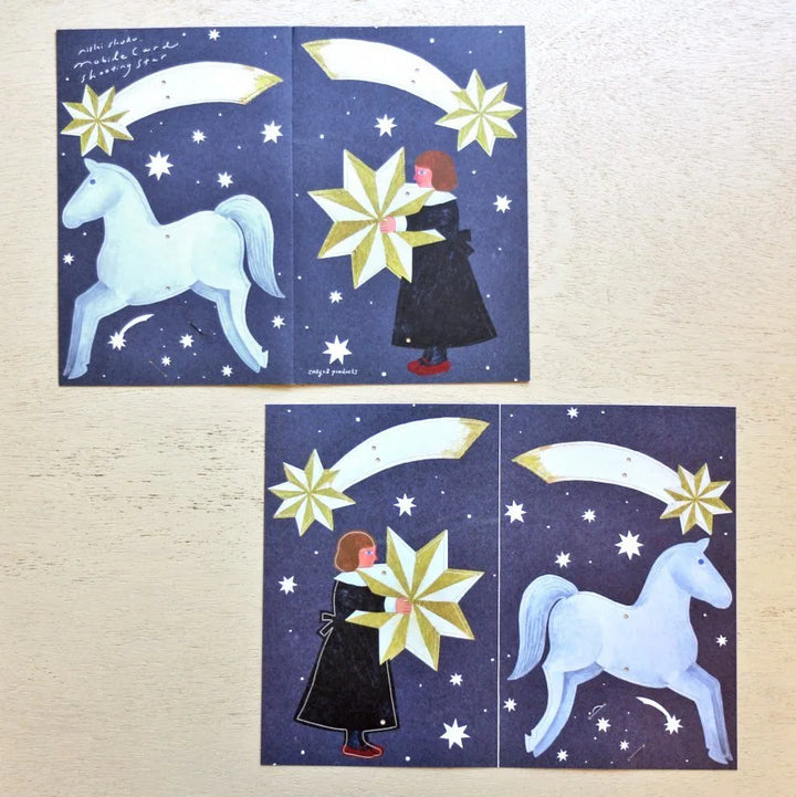 Nishi Shuku Mobile Card - Shooting Star