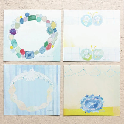 Chihiro Sonoda Square Memo Pad - Brooch