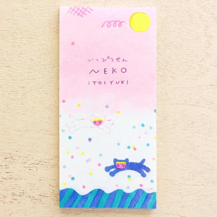 Yuki Itoi Memo Pad - Neko (cat)