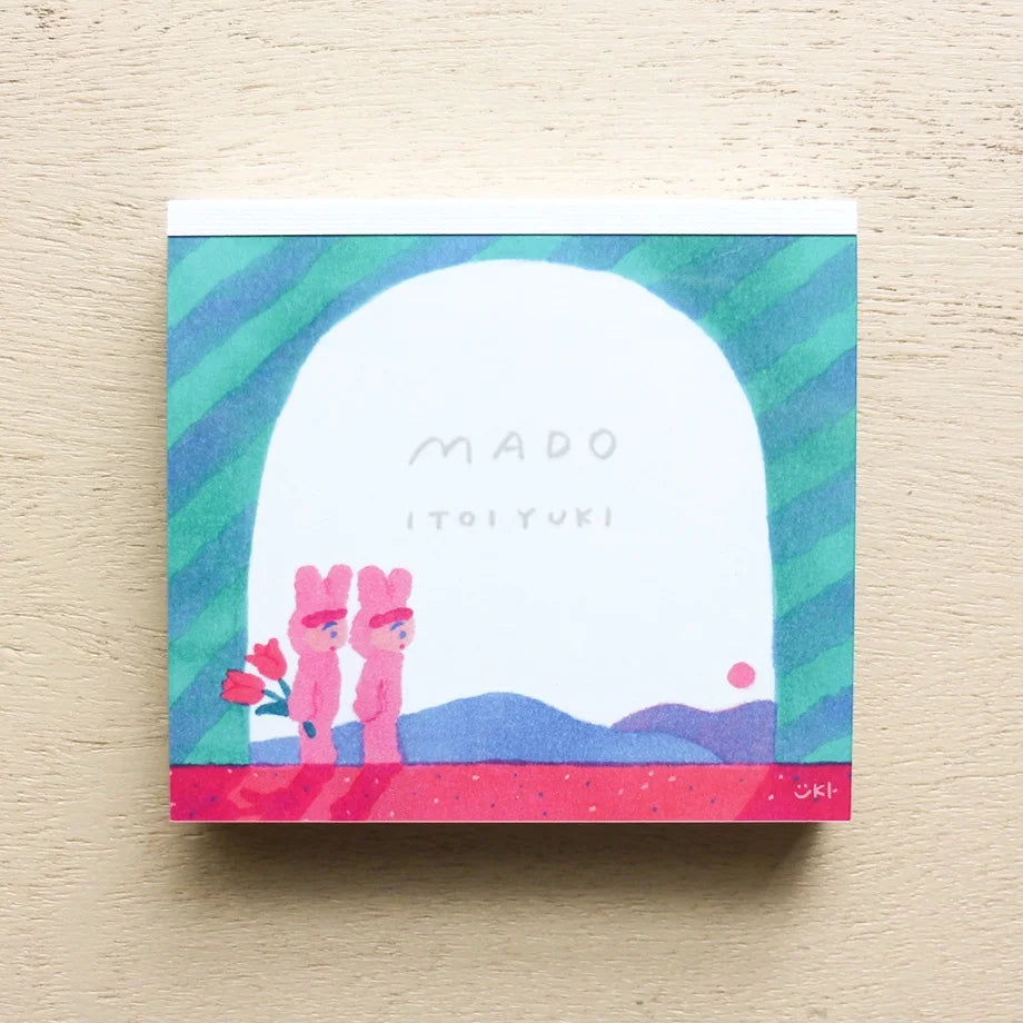 Yuki Itoi Square Memo Pad - Mado (window)