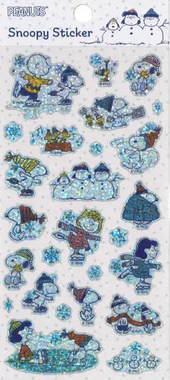 Winter Limited Snoopy Stickers - Happy Winter