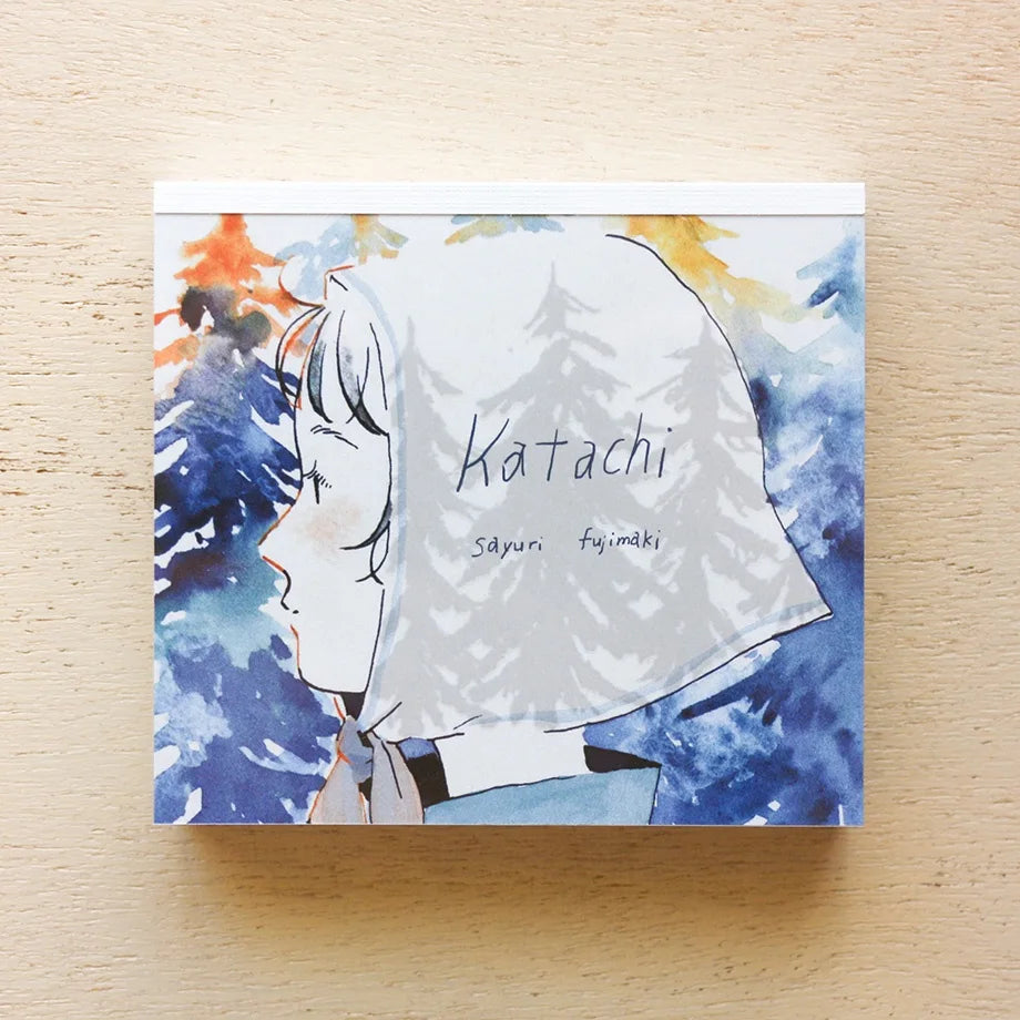 Sayuri Fujimaki Square Memo Pad - Katachi