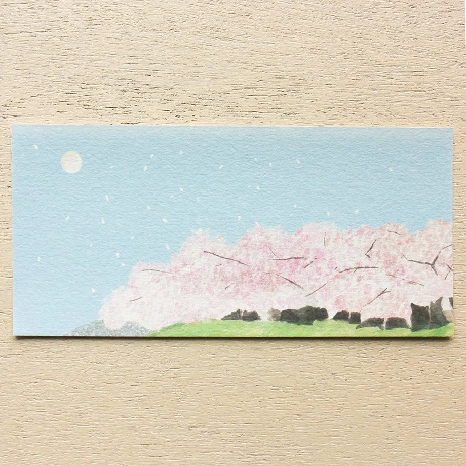 Yuko Omori Memo Pad - Cherry Blossoms