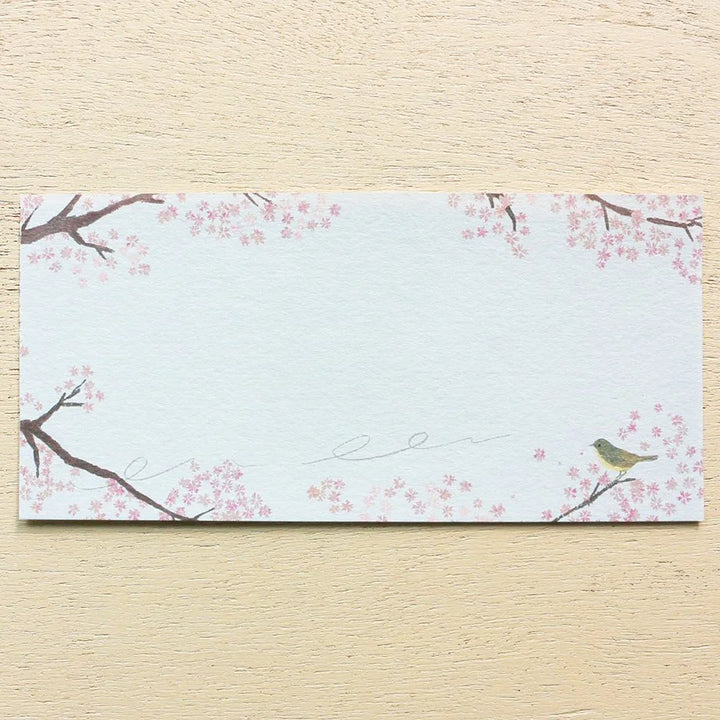 Yuko Omori Memo Pad - Cherry Blossoms