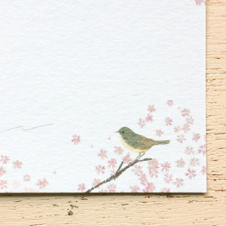 Yuko Omori Memo Pad - Cherry Blossoms