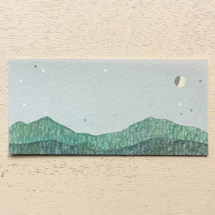 Yuko Omori Memo Pad - Mountain