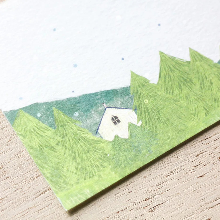 Yuko Omori Memo Pad - Mountain