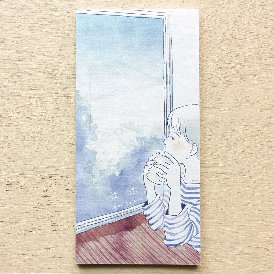 Sayuri Fujimaki Memo Pad - Life