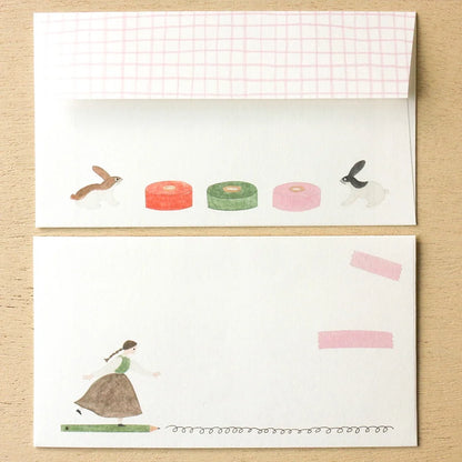 Necktie / Letter Set - On the Desk