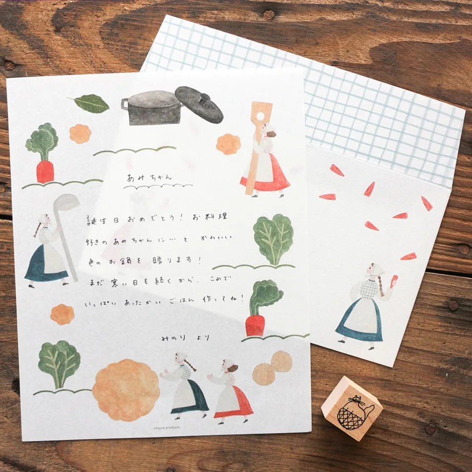 Necktie / Letter Set - Soup