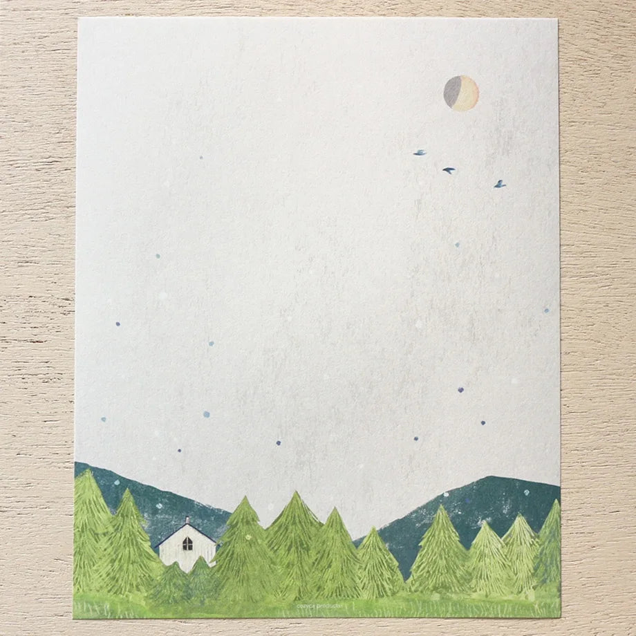 Yuko Omori Letter Set - Mountain