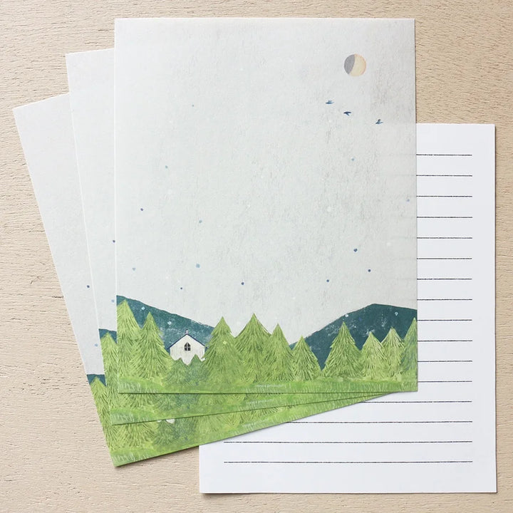 Yuko Omori Letter Set - Mountain