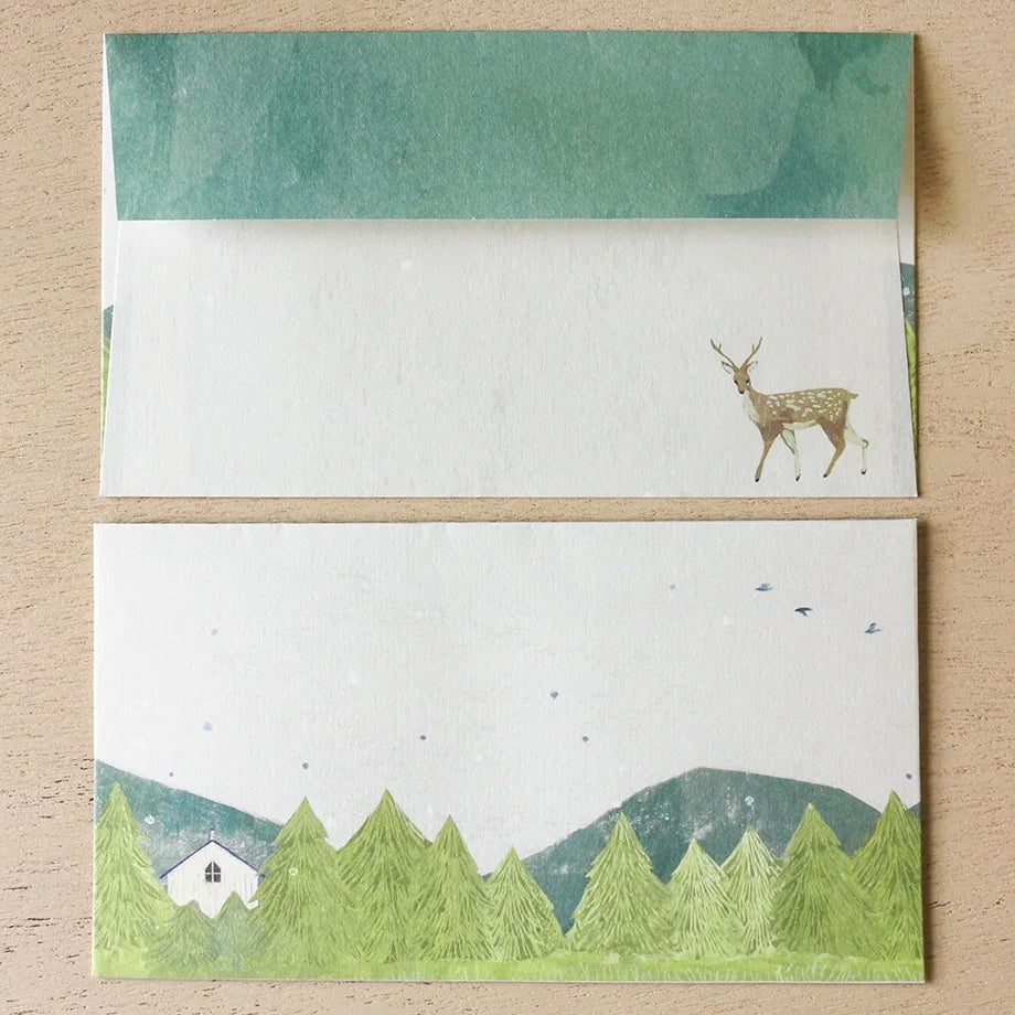 Yuko Omori Letter Set - Mountain