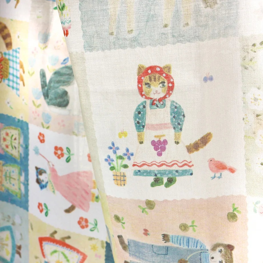 Aiko Fukawa Cotton 100% Handkerchief - Everyday is a new day!