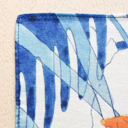 Sayuri Fujimaki Cotton 100% Handkerchief - Secret Rainforest