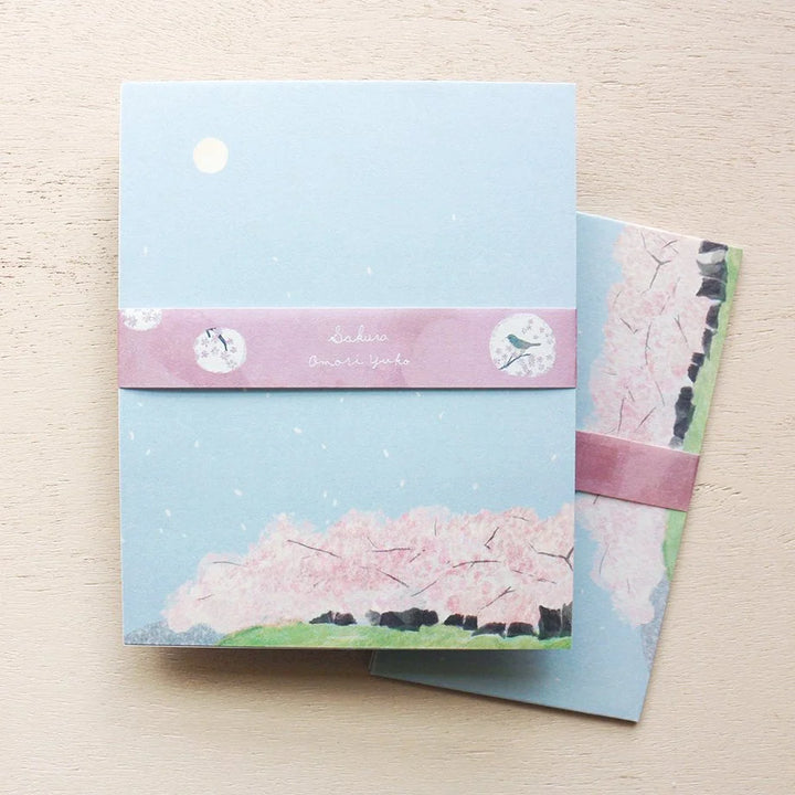 Yuko Omori Letter Set - Cherry Blossoms