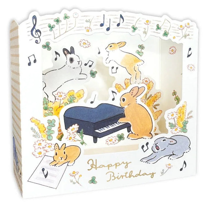 Shinako Moriyama Birthday Card - Happy Music