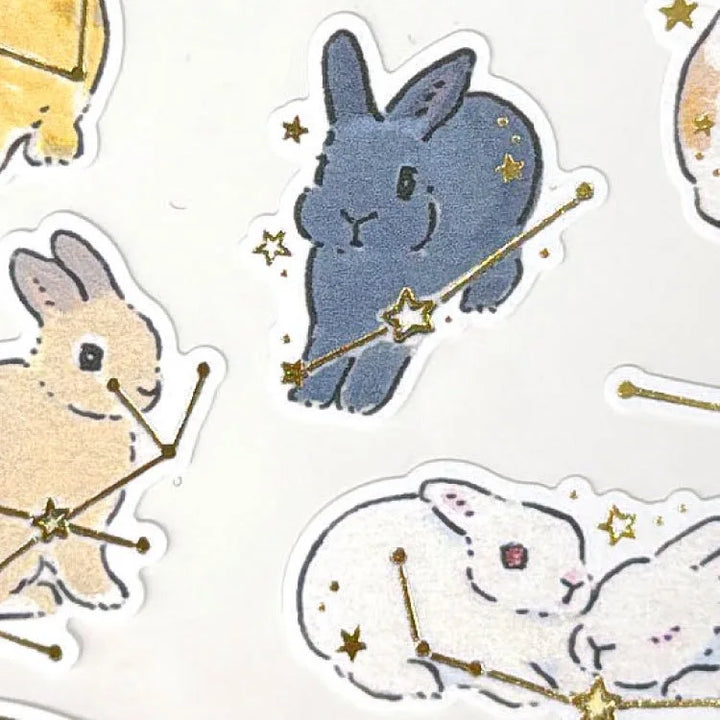 Shinako Moriyama Shiny Stickers - Starry Sky