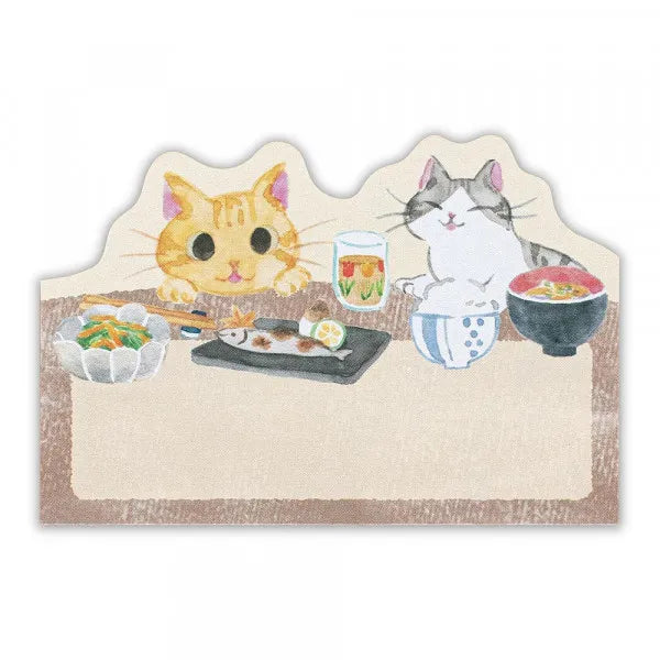 Cat Sticky Note - Cat at Home