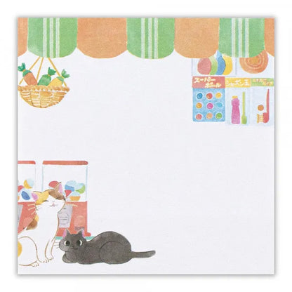 Cat Sticky Note - Candy Shop