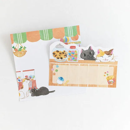 Cat Sticky Note - Candy Shop