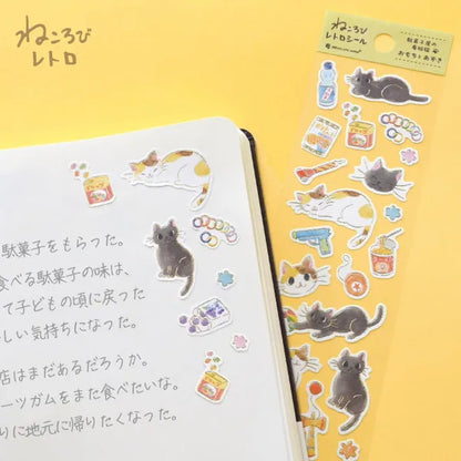 Cat Stickers - Candy Shop