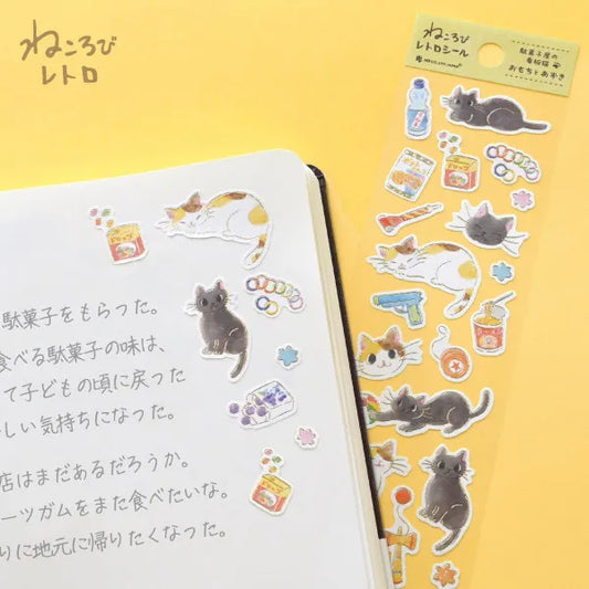Cat Stickers - Candy Shop