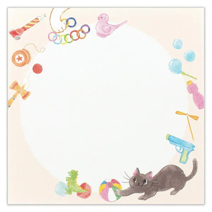Cat Memo Pad - Candy Store