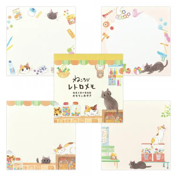 Cat Memo Pad - Candy Store