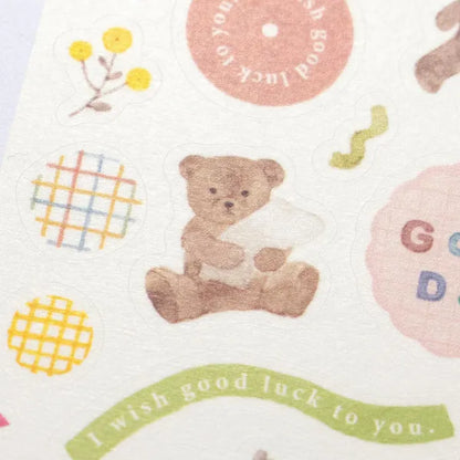 Awairo Stickers - Sleepy Bear