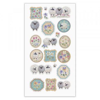 Embroidery Stickers - Sheep