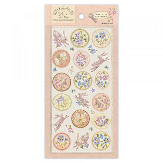 Embroidery Stickers - Bunny