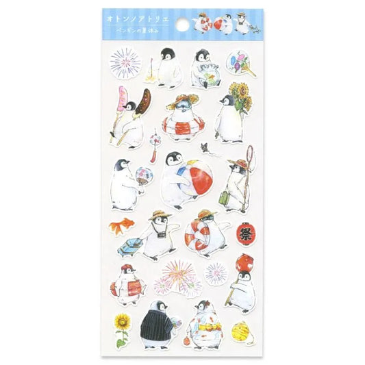 Oton / Stickers - Happy Summer Penguins