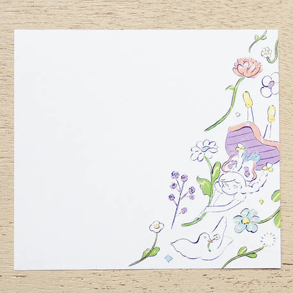 Heisuke Kitazawa / Square Memo Pad - In the Spring Wind