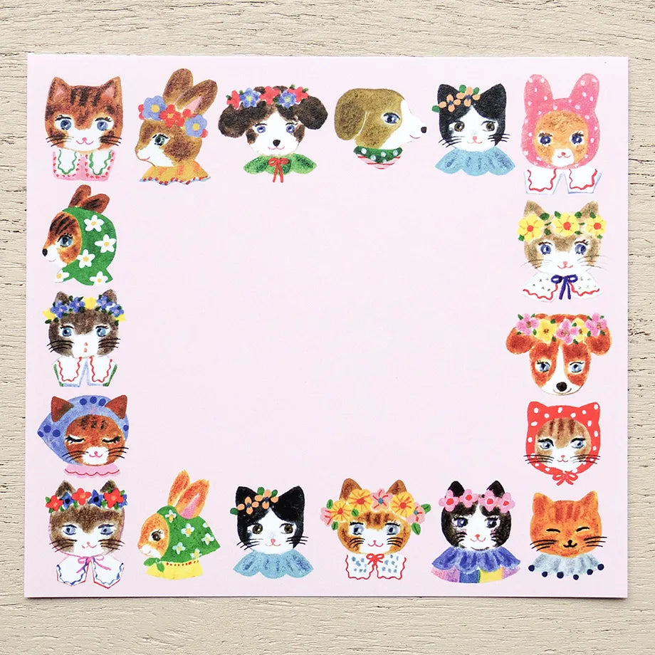 Aiko Fukawa / Square Memo Pad - Smile!