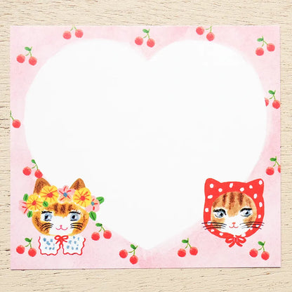 Aiko Fukawa / Square Memo Pad - Smile!