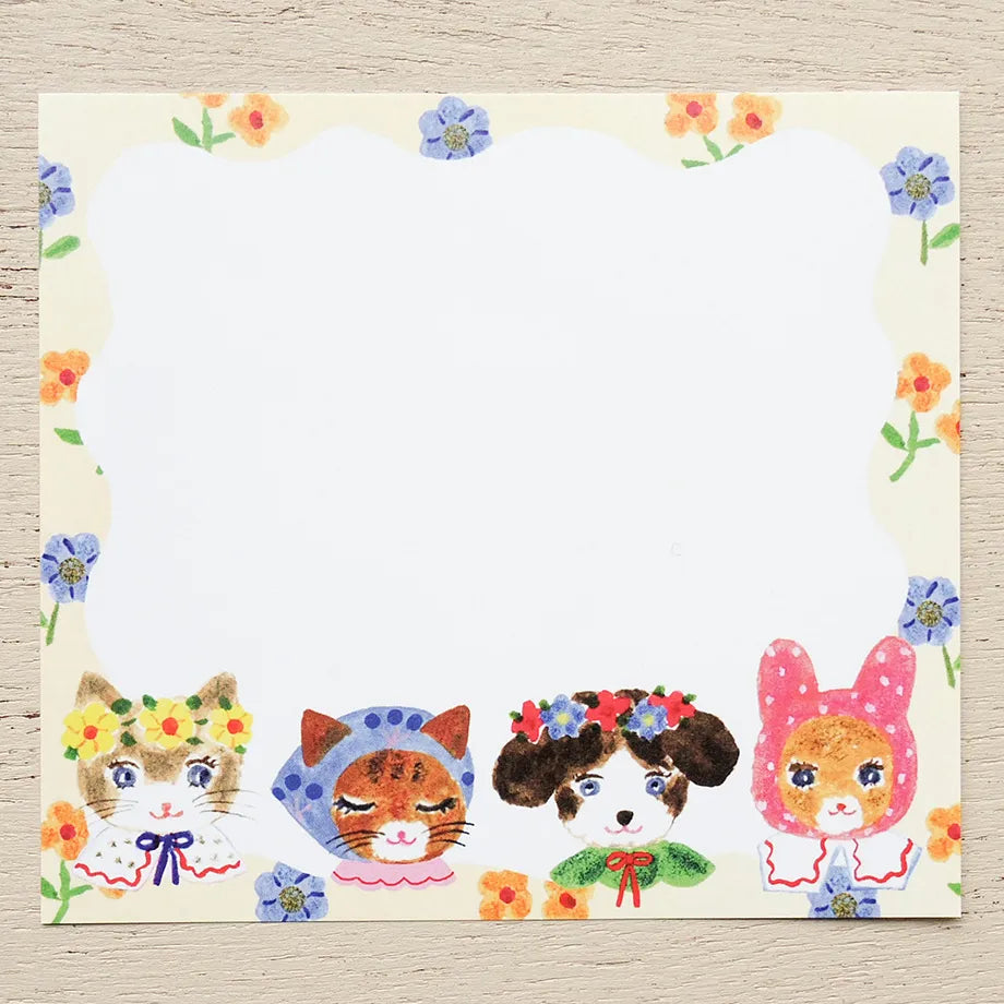 Aiko Fukawa / Square Memo Pad - Smile!