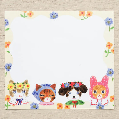 Aiko Fukawa / Square Memo Pad - Smile!