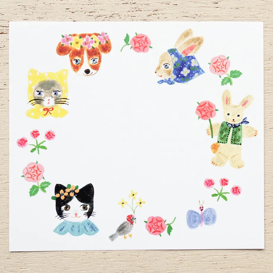 Aiko Fukawa / Square Memo Pad - Smile!