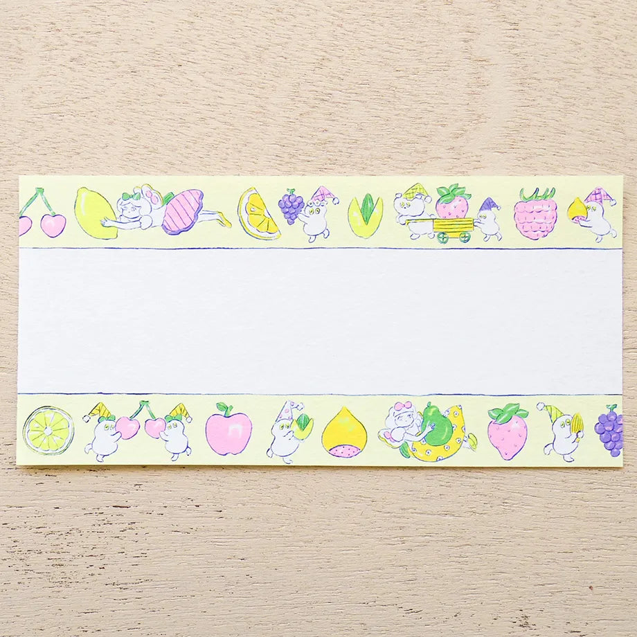 Heisuke Kitazawa / Memo Pad - Fruits