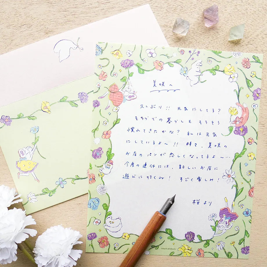 Heisuke Kitazawa / Letter Set - In the Spring Wind