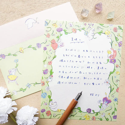 Heisuke Kitazawa / Letter Set - In the Spring Wind