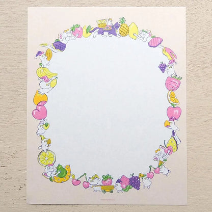 Heisuke Kitazawa / Letter Set - Fruits