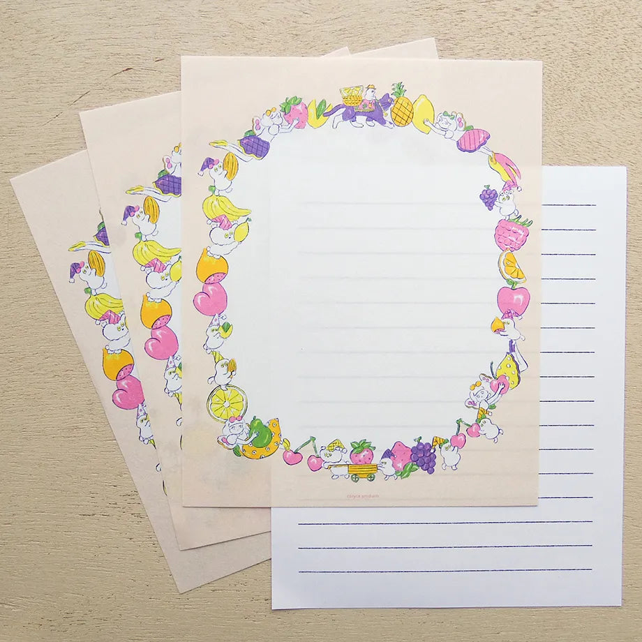 Heisuke Kitazawa / Letter Set - Fruits