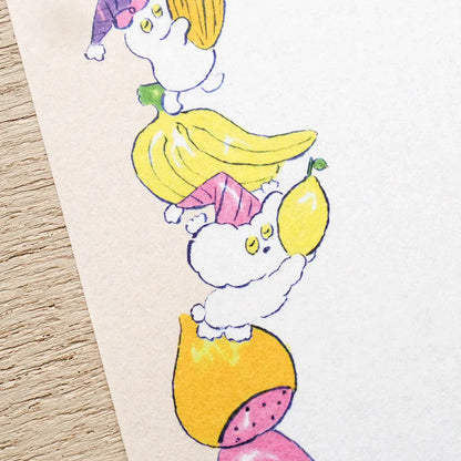 Heisuke Kitazawa / Letter Set - Fruits