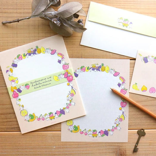 Heisuke Kitazawa / Letter Set - Fruits