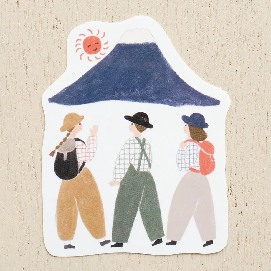 Necktie / Vinyl Sticker - Mt Fuji