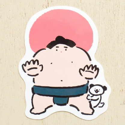 Masao Takahata / Vinyl Sticker - Sumo Wrestler